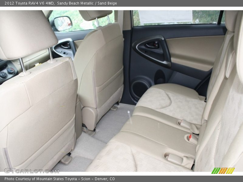 Sandy Beach Metallic / Sand Beige 2012 Toyota RAV4 V6 4WD