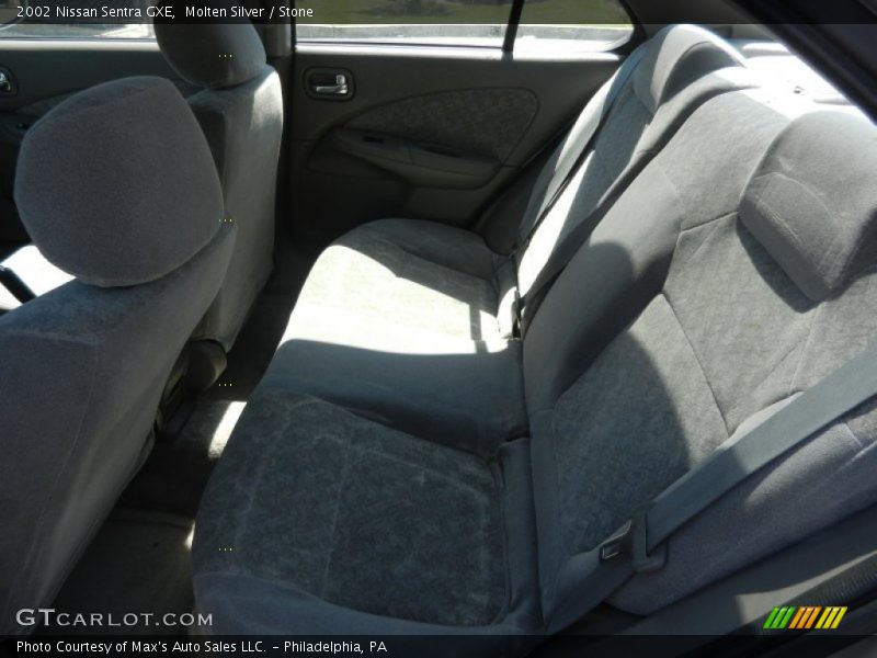 Molten Silver / Stone 2002 Nissan Sentra GXE