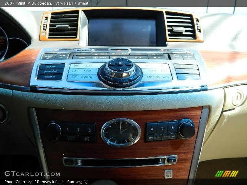 Ivory Pearl / Wheat 2007 Infiniti M 35x Sedan