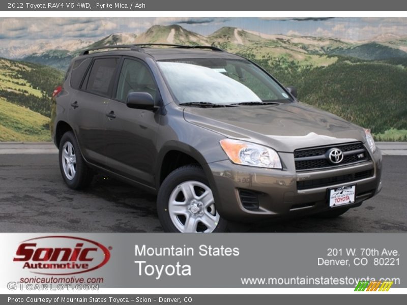 Pyrite Mica / Ash 2012 Toyota RAV4 V6 4WD