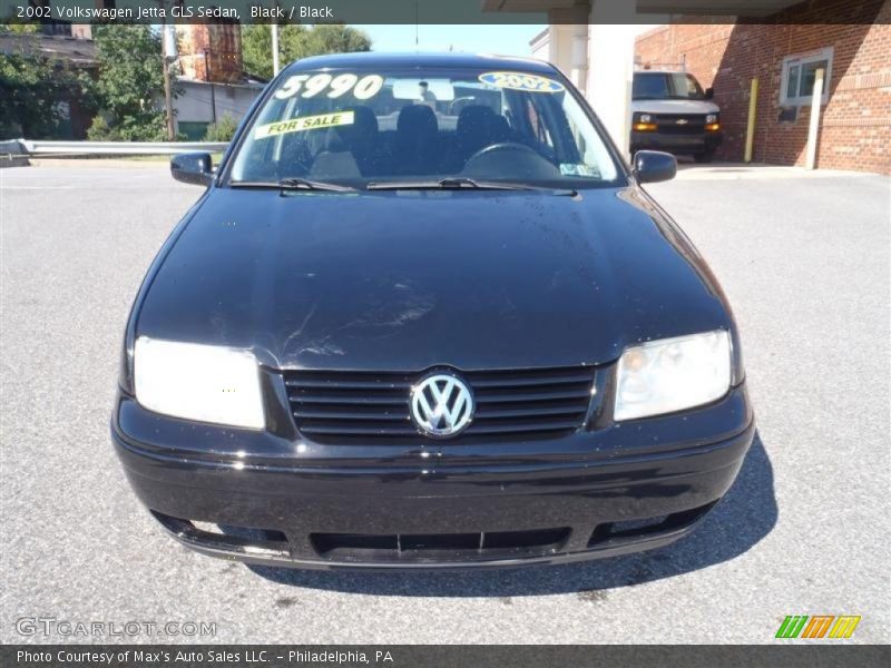 Black / Black 2002 Volkswagen Jetta GLS Sedan
