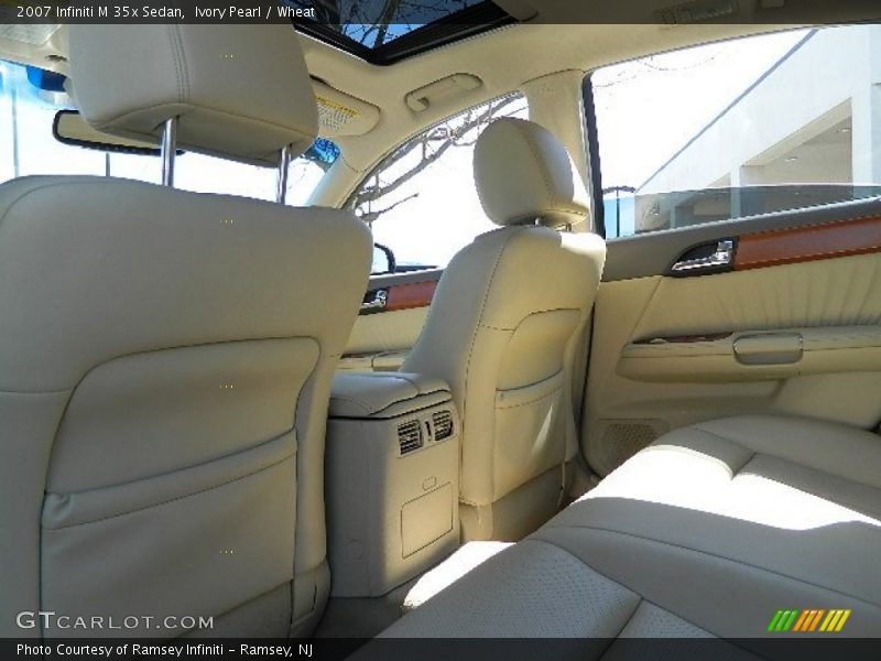 Ivory Pearl / Wheat 2007 Infiniti M 35x Sedan