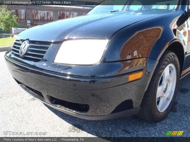 Black / Black 2002 Volkswagen Jetta GLS Sedan