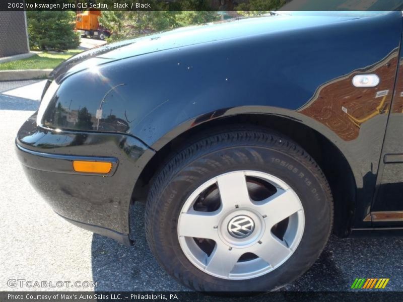 Black / Black 2002 Volkswagen Jetta GLS Sedan