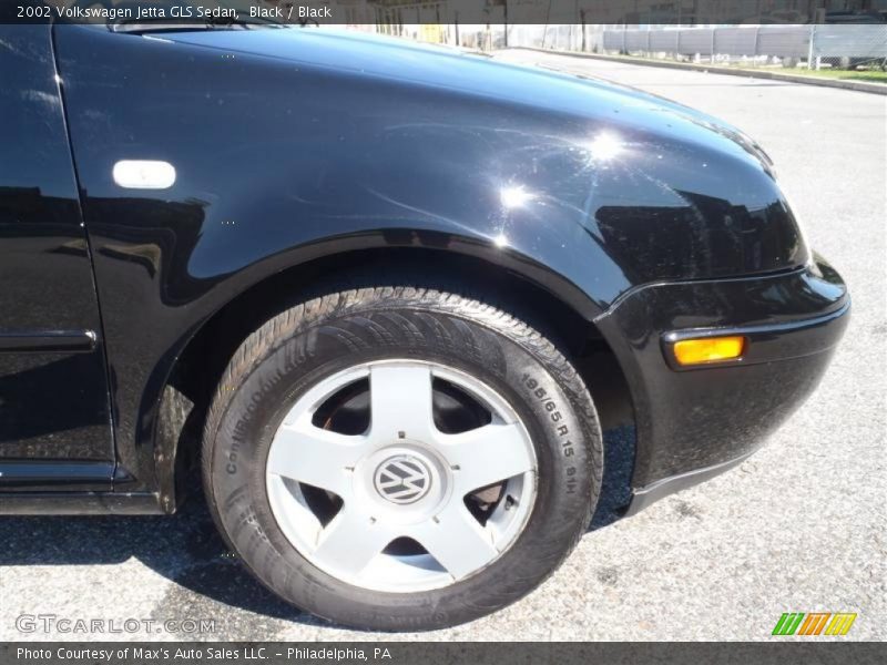 Black / Black 2002 Volkswagen Jetta GLS Sedan