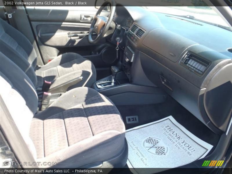 Black / Black 2002 Volkswagen Jetta GLS Sedan