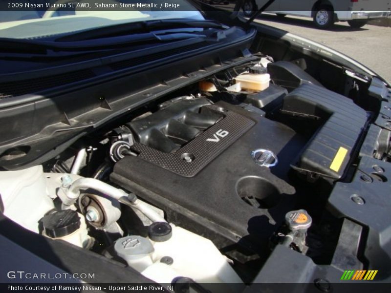 Saharan Stone Metallic / Beige 2009 Nissan Murano SL AWD