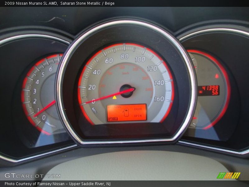 Saharan Stone Metallic / Beige 2009 Nissan Murano SL AWD