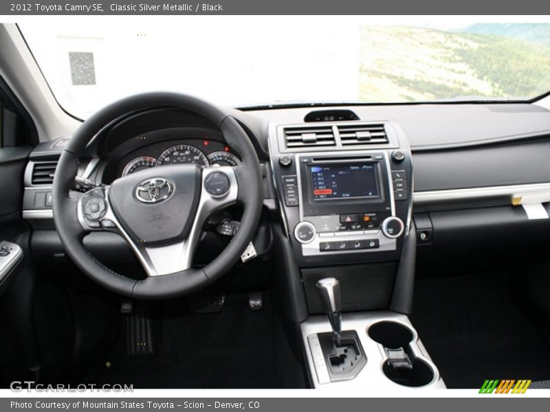 Classic Silver Metallic / Black 2012 Toyota Camry SE