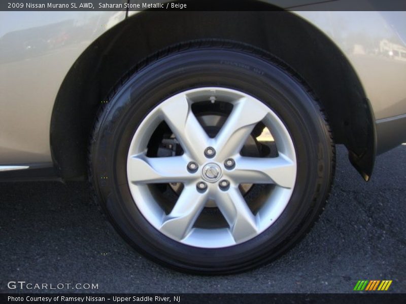Saharan Stone Metallic / Beige 2009 Nissan Murano SL AWD