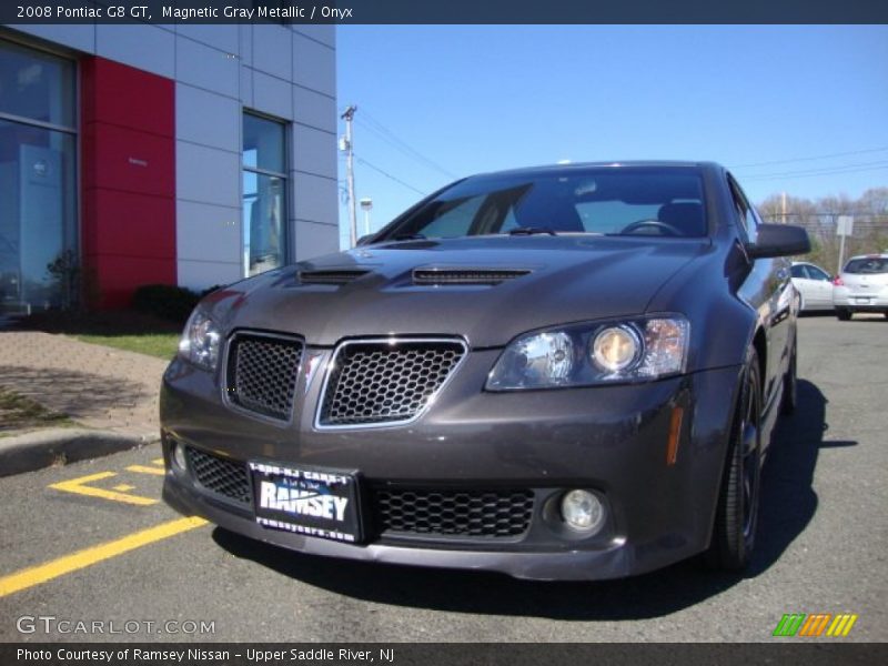 Magnetic Gray Metallic / Onyx 2008 Pontiac G8 GT