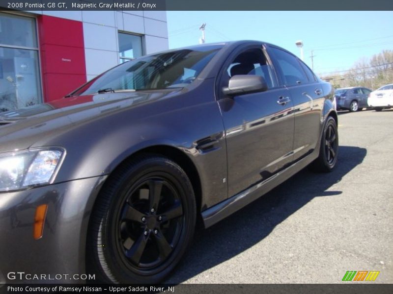 Magnetic Gray Metallic / Onyx 2008 Pontiac G8 GT