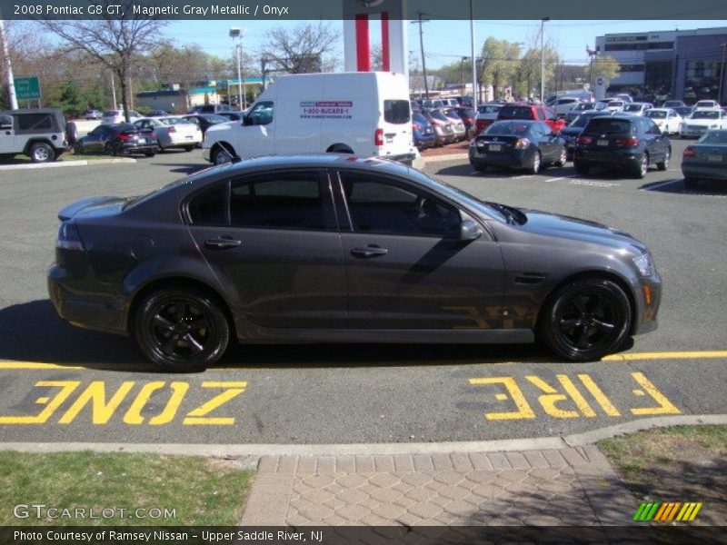 Magnetic Gray Metallic / Onyx 2008 Pontiac G8 GT