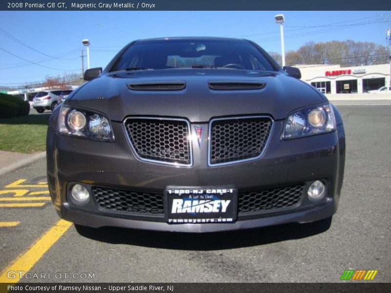 Magnetic Gray Metallic / Onyx 2008 Pontiac G8 GT