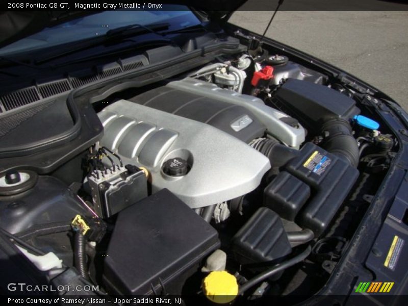 Magnetic Gray Metallic / Onyx 2008 Pontiac G8 GT