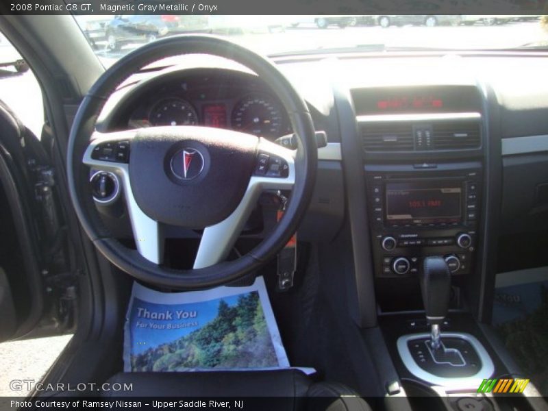 Magnetic Gray Metallic / Onyx 2008 Pontiac G8 GT