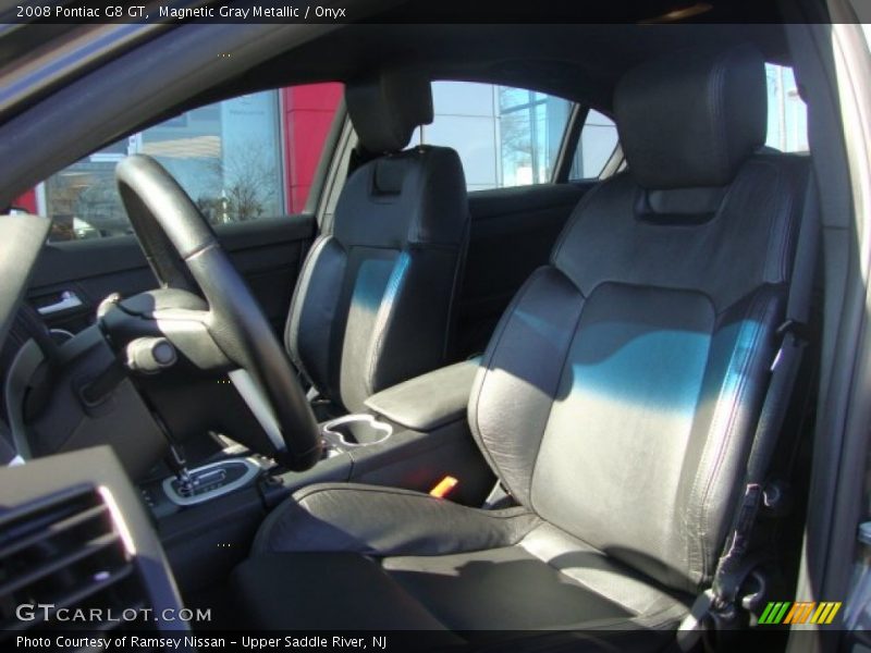 Magnetic Gray Metallic / Onyx 2008 Pontiac G8 GT
