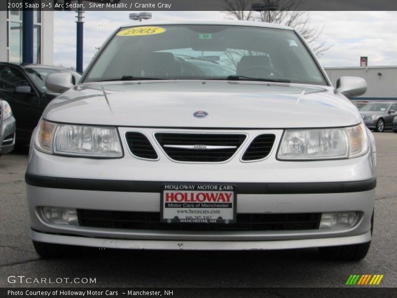 Silver Metallic / Granite Gray 2005 Saab 9-5 Arc Sedan