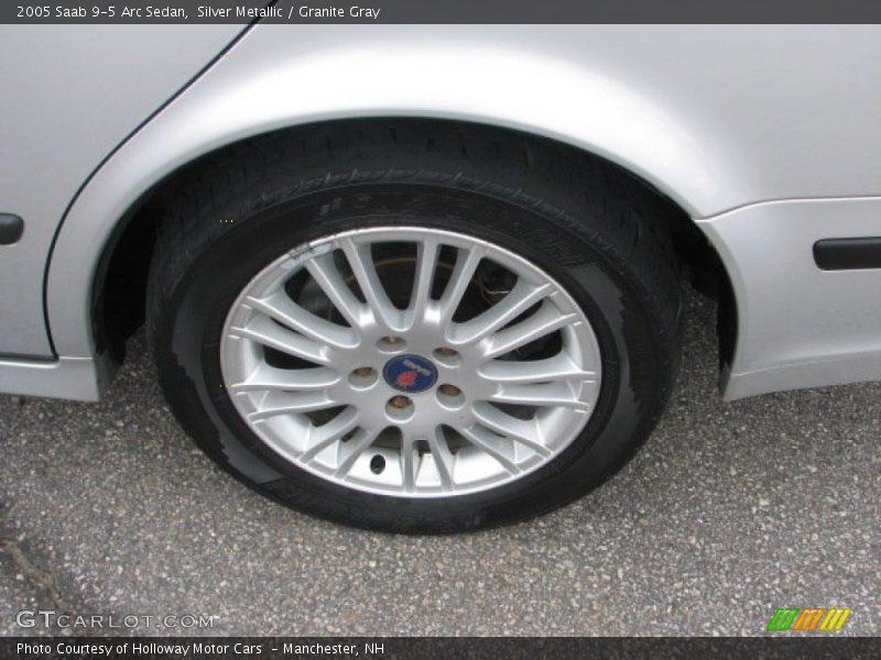 Silver Metallic / Granite Gray 2005 Saab 9-5 Arc Sedan