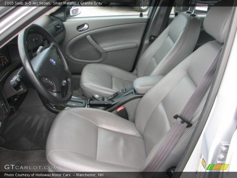 Silver Metallic / Granite Gray 2005 Saab 9-5 Arc Sedan