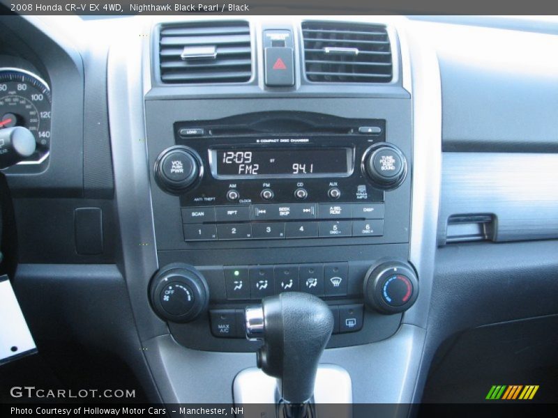 Nighthawk Black Pearl / Black 2008 Honda CR-V EX 4WD
