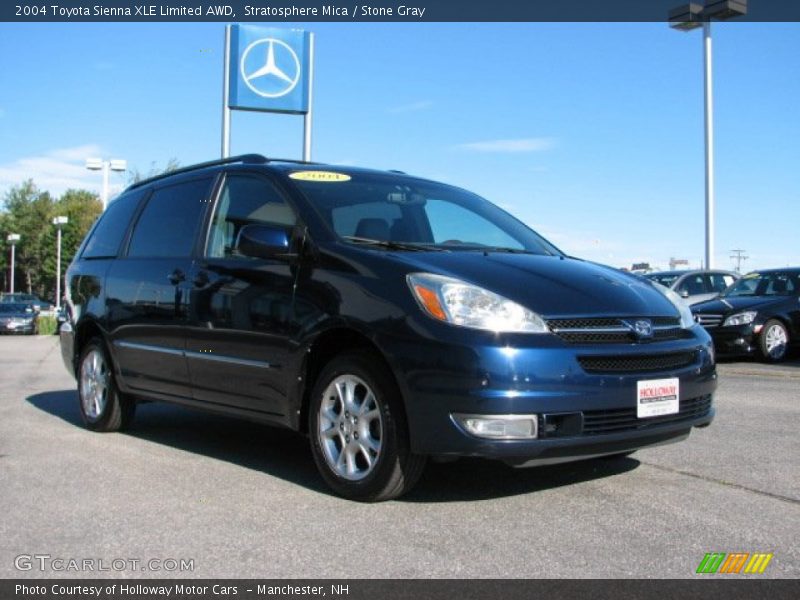 Stratosphere Mica / Stone Gray 2004 Toyota Sienna XLE Limited AWD