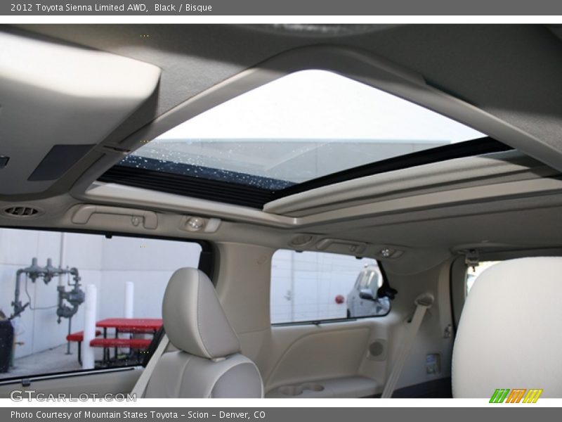 Black / Bisque 2012 Toyota Sienna Limited AWD