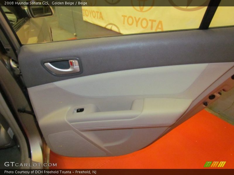 Golden Beige / Beige 2008 Hyundai Sonata GLS