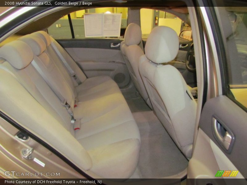 Golden Beige / Beige 2008 Hyundai Sonata GLS