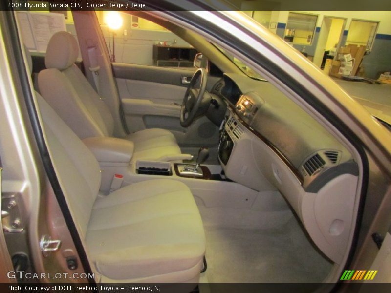 Golden Beige / Beige 2008 Hyundai Sonata GLS