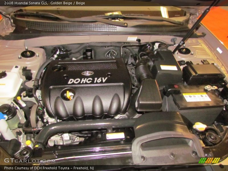 Golden Beige / Beige 2008 Hyundai Sonata GLS
