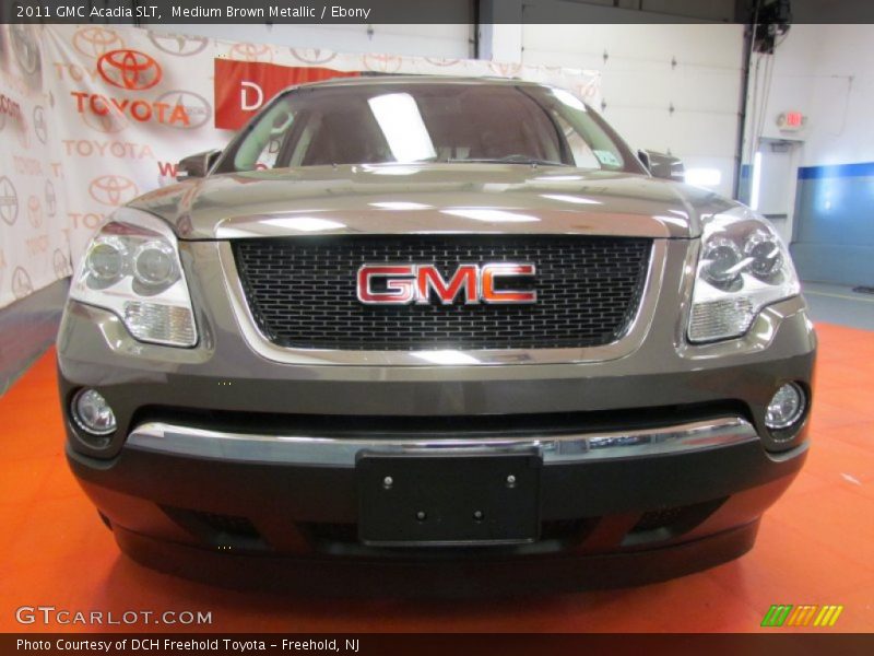 Medium Brown Metallic / Ebony 2011 GMC Acadia SLT