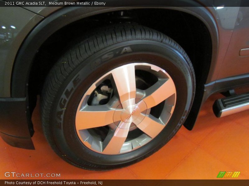 Medium Brown Metallic / Ebony 2011 GMC Acadia SLT