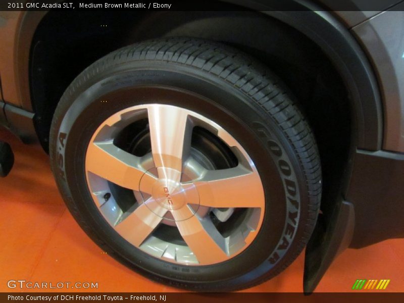Medium Brown Metallic / Ebony 2011 GMC Acadia SLT