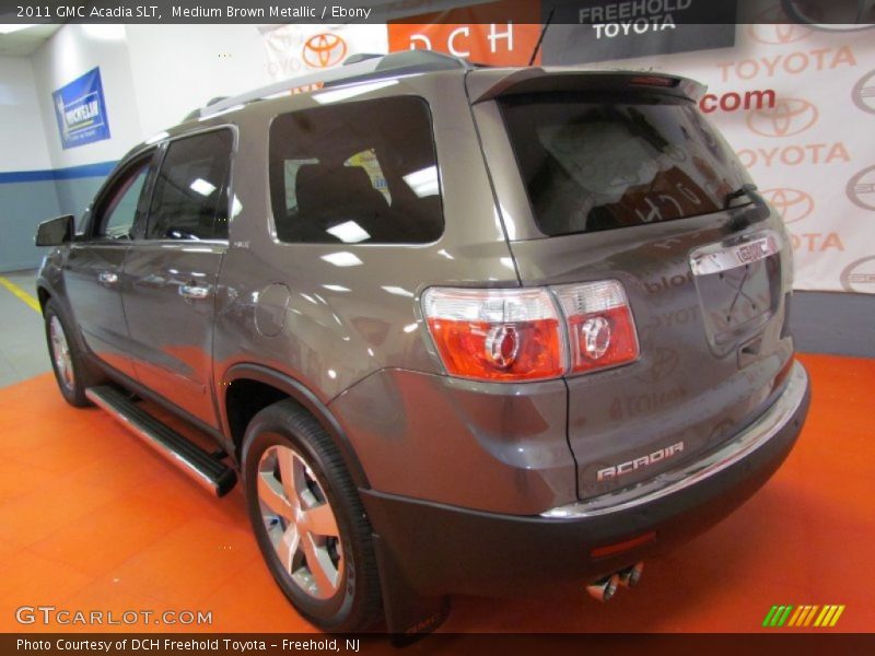 Medium Brown Metallic / Ebony 2011 GMC Acadia SLT