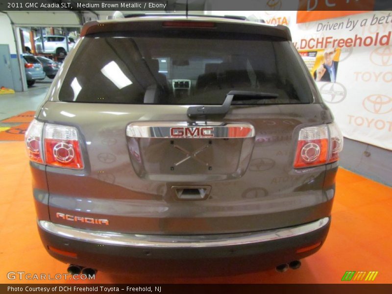 Medium Brown Metallic / Ebony 2011 GMC Acadia SLT