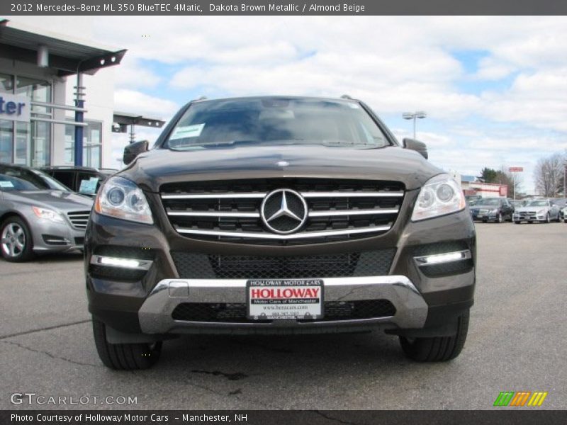 Dakota Brown Metallic / Almond Beige 2012 Mercedes-Benz ML 350 BlueTEC 4Matic