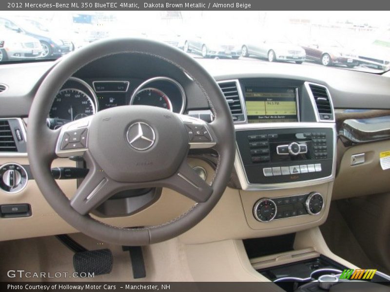 Dakota Brown Metallic / Almond Beige 2012 Mercedes-Benz ML 350 BlueTEC 4Matic