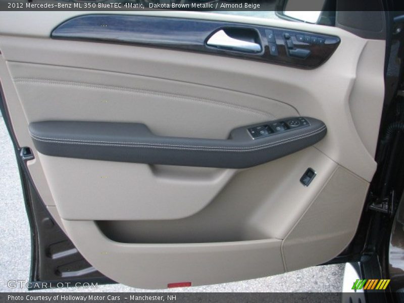Dakota Brown Metallic / Almond Beige 2012 Mercedes-Benz ML 350 BlueTEC 4Matic