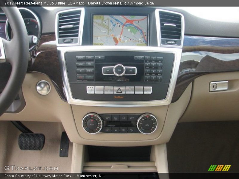 Dakota Brown Metallic / Almond Beige 2012 Mercedes-Benz ML 350 BlueTEC 4Matic