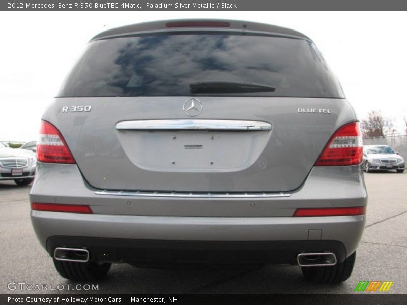 Paladium Silver Metallic / Black 2012 Mercedes-Benz R 350 BlueTEC 4Matic