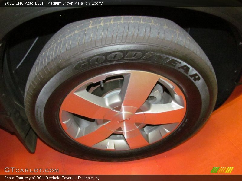 Medium Brown Metallic / Ebony 2011 GMC Acadia SLT
