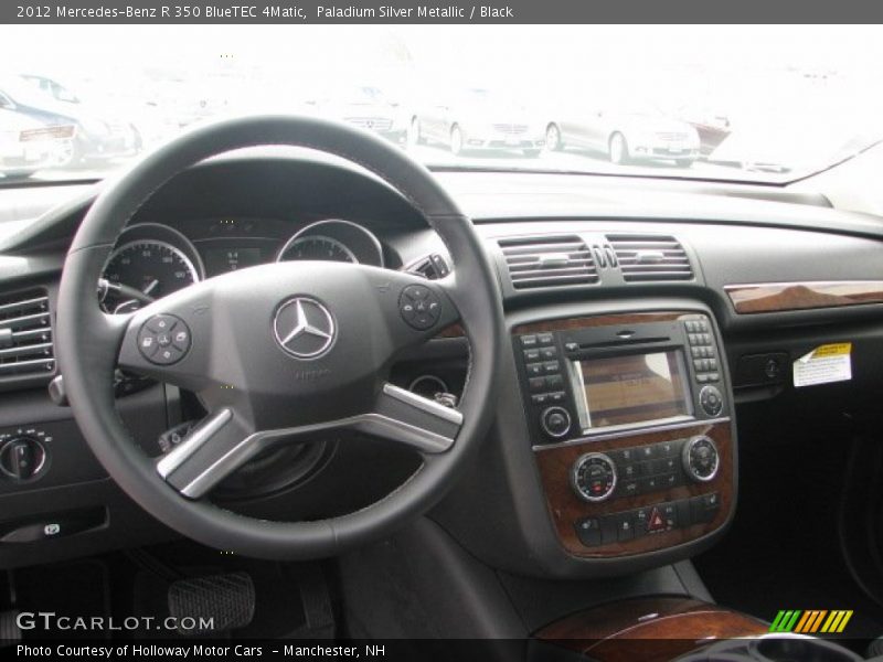 Paladium Silver Metallic / Black 2012 Mercedes-Benz R 350 BlueTEC 4Matic