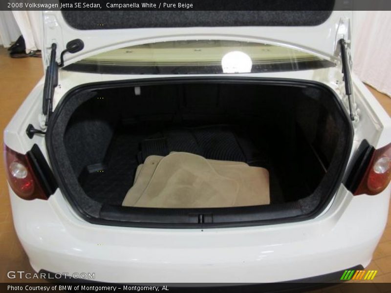 Campanella White / Pure Beige 2008 Volkswagen Jetta SE Sedan