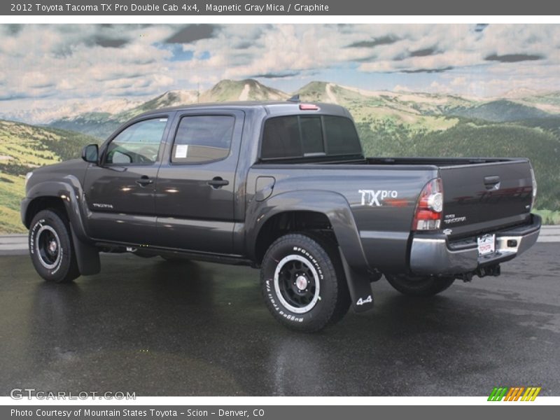 Magnetic Gray Mica / Graphite 2012 Toyota Tacoma TX Pro Double Cab 4x4