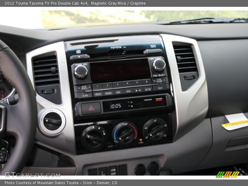 Magnetic Gray Mica / Graphite 2012 Toyota Tacoma TX Pro Double Cab 4x4