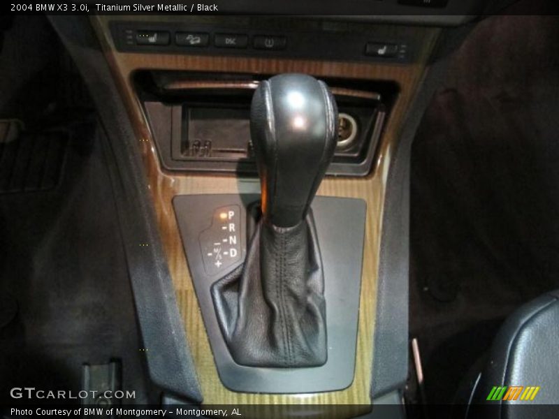 Titanium Silver Metallic / Black 2004 BMW X3 3.0i