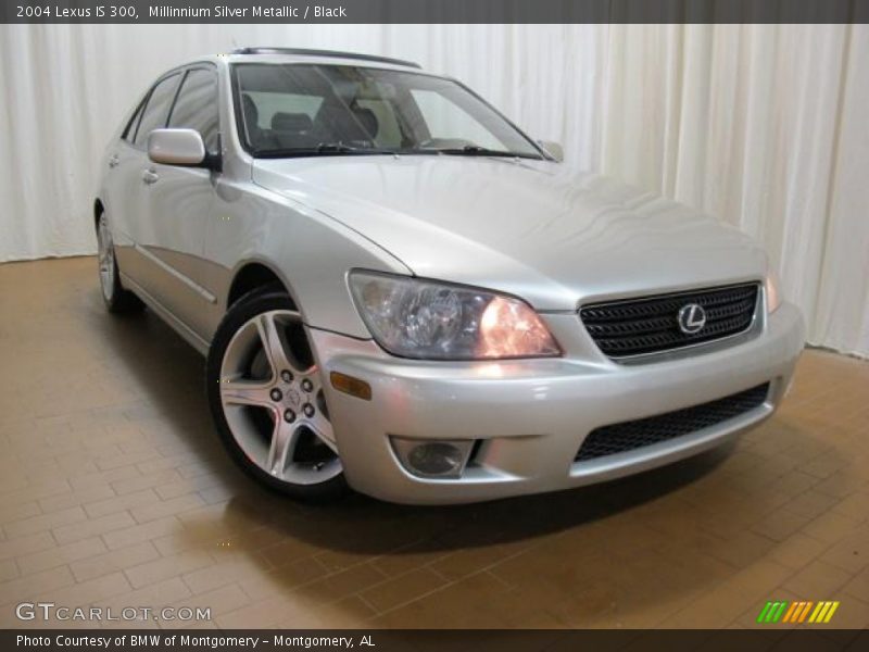 Millinnium Silver Metallic / Black 2004 Lexus IS 300