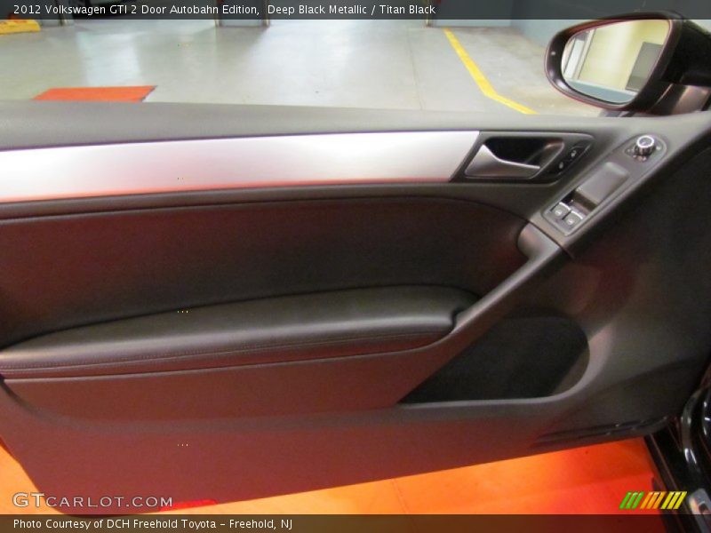 Deep Black Metallic / Titan Black 2012 Volkswagen GTI 2 Door Autobahn Edition