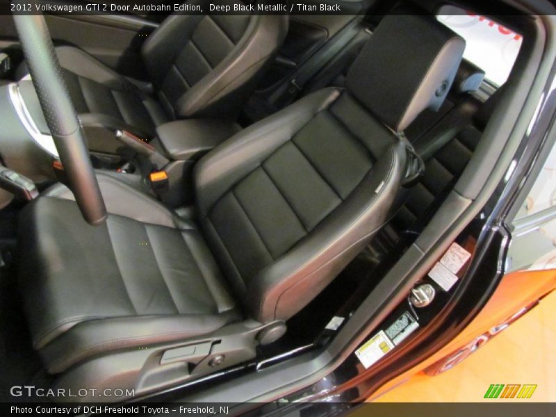 Deep Black Metallic / Titan Black 2012 Volkswagen GTI 2 Door Autobahn Edition